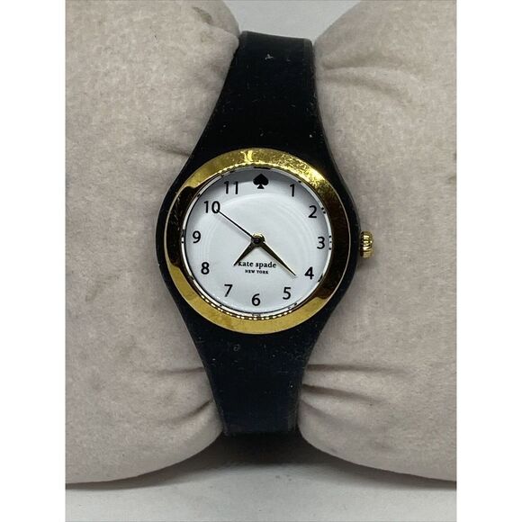 Kate Spade New York 0842 Women\'s Black Silicone Analog Dial Quartz Watch MP659 main image 5